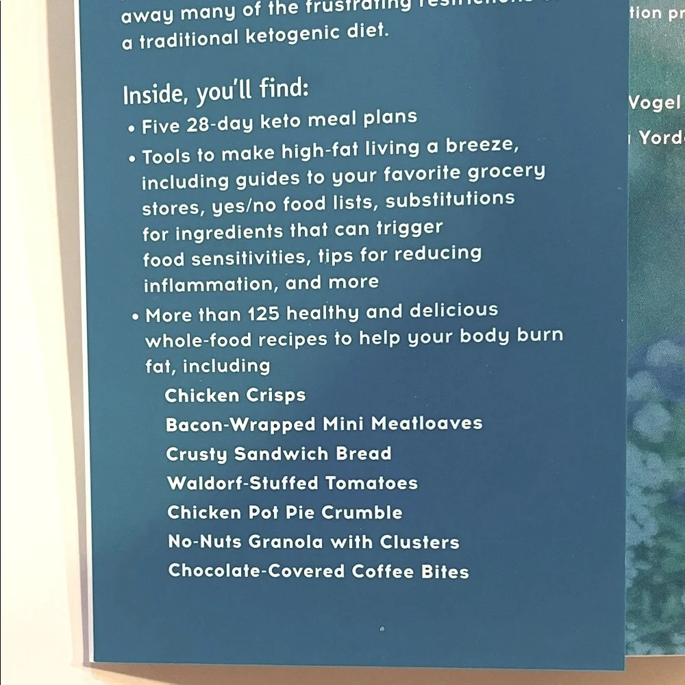 The Keto Diet Cookbook by -Leanne Vogel